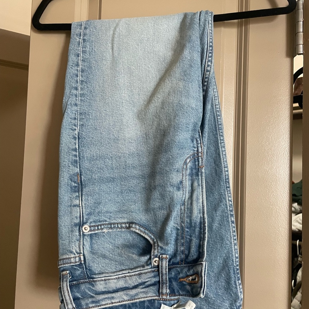 H&M Light Blue Straight Jeans